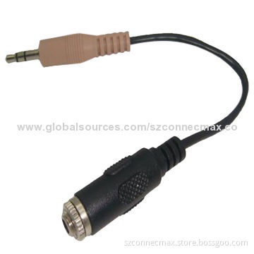 3.5mm Stereo Male to 3.5mm Stereo Female Extension Cable, OEM Orders Welcomed